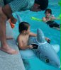 Young Child Frightened By Carlos' Pool Antics